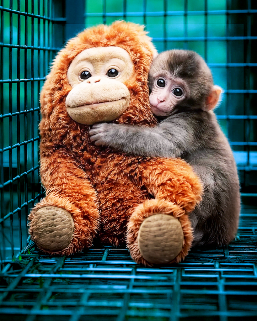 O macaquinho Punch que viralizou na internet